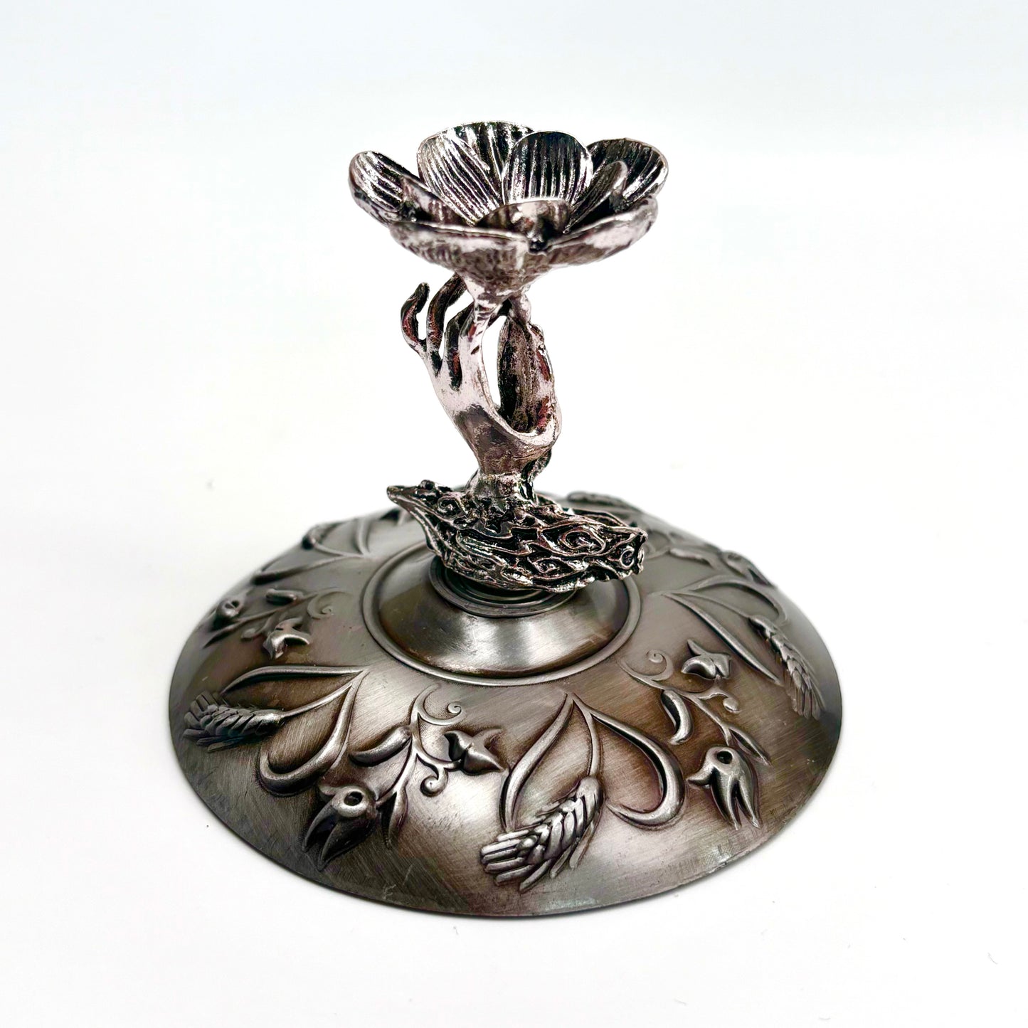 $9.5/1pcs Golden rotation hands crystal base, Silvery rotation hands crystal base, crystal sphere base.