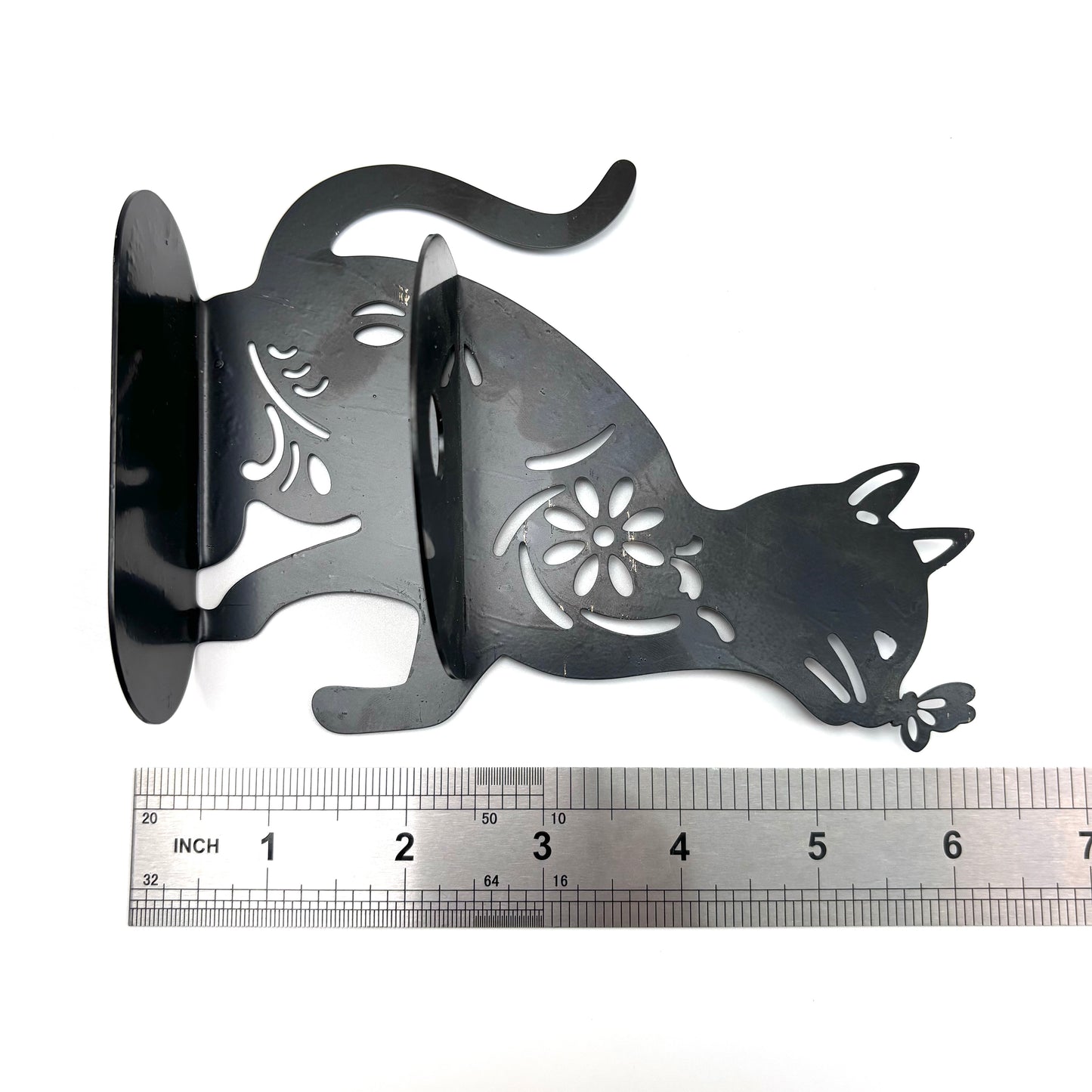 $7.1/1 pieza Base de esfera de cristal Black Kitty.