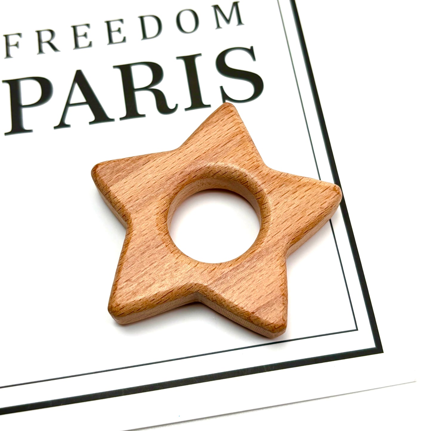 $1.1/1個 ライトブラウンの星型球クリスタル球ベース。