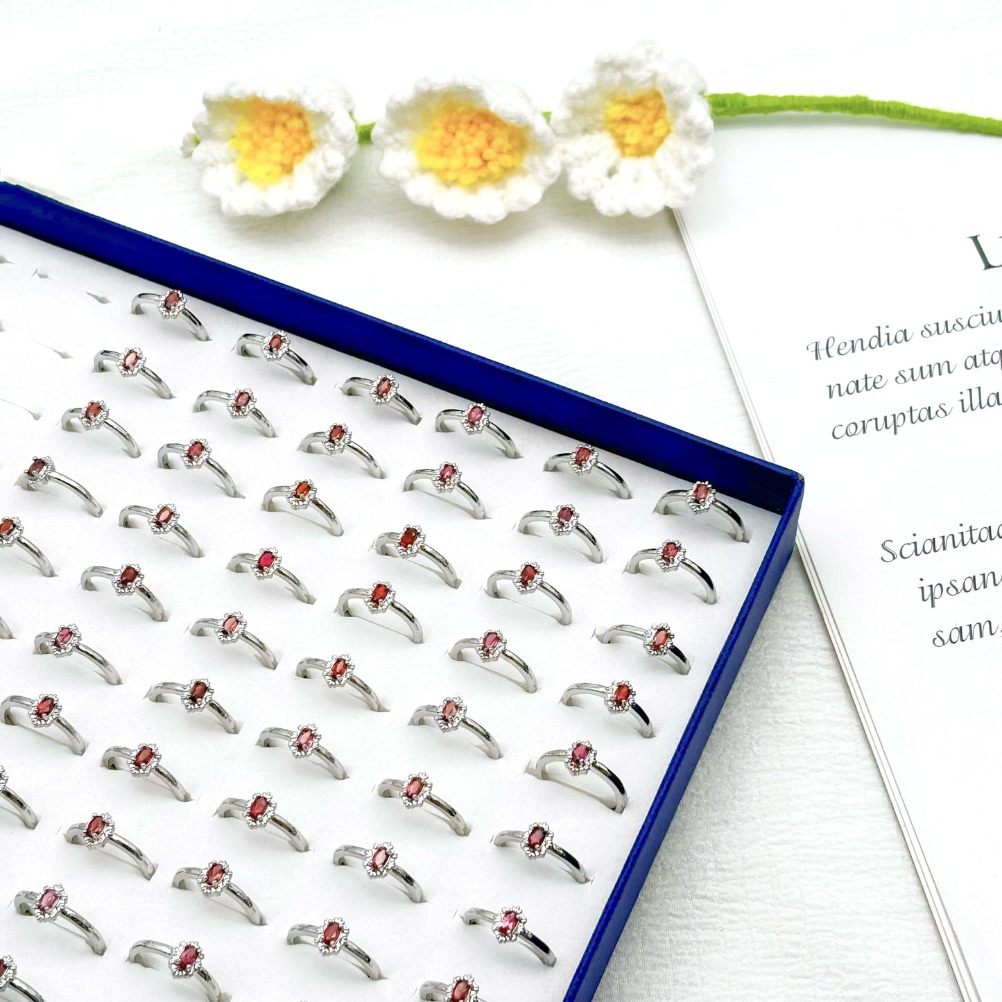 Special Offer:$1/pcs Crystal Ring , Fashionable and minimalist, beautiful.