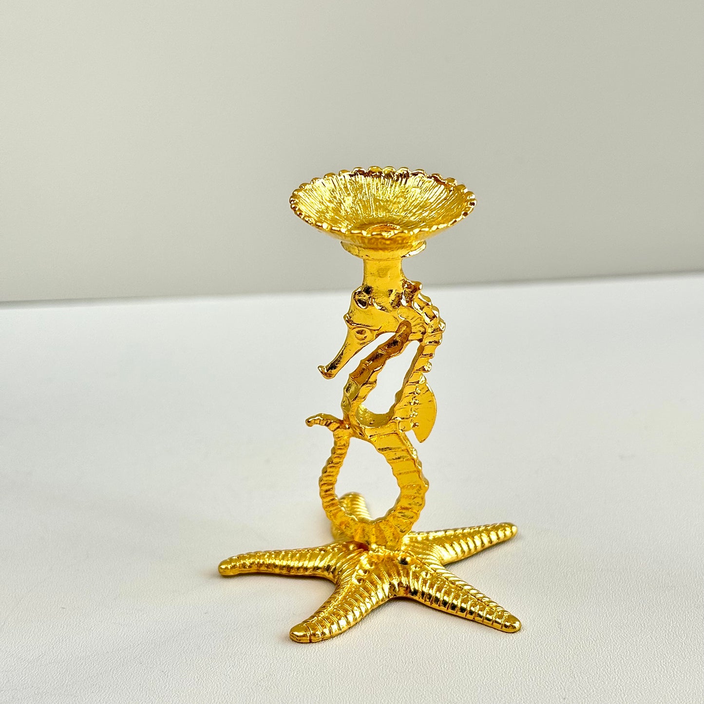 $3/1pcs Brilliant golden seahorse crystal base,Light rose gold seahorse crystal base,crystal sphere base.