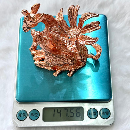 $10.9/1個 輝く銀色のキリンクリスタルベース、輝くローズゴールドのキリンクリスタルベース、クリスタル球ベース。