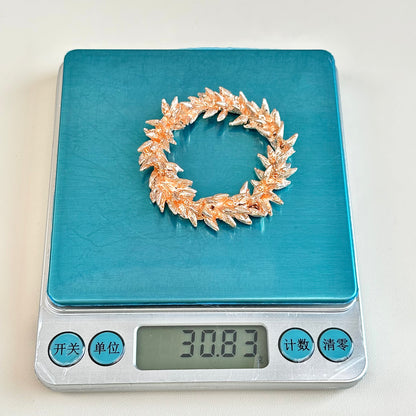 3 ドル / 1 個 輝くゴールドのガーランド クリスタル ベース、輝くローズ ゴールドのガーランド クリスタル ベース、クリスタル スフィア ベース。