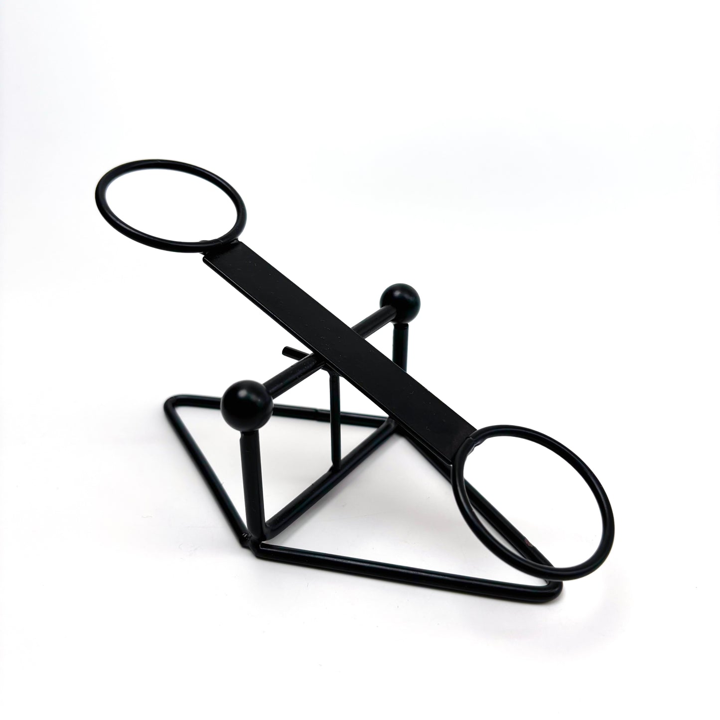 $6.4/1 pieza Base de esfera de cristal de balancín negro.