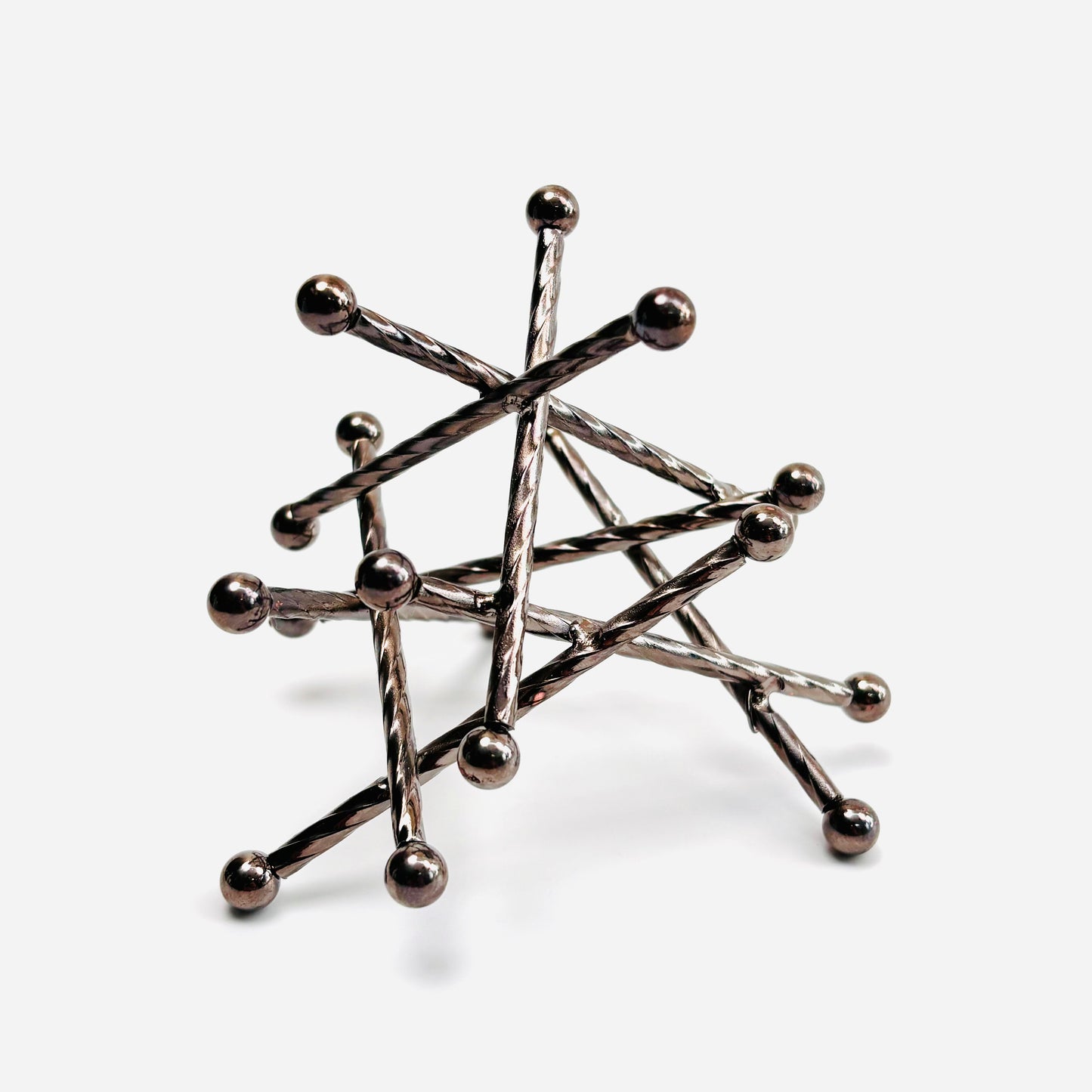 $7.2/1 pieza Base de esfera de cristal cruzada.