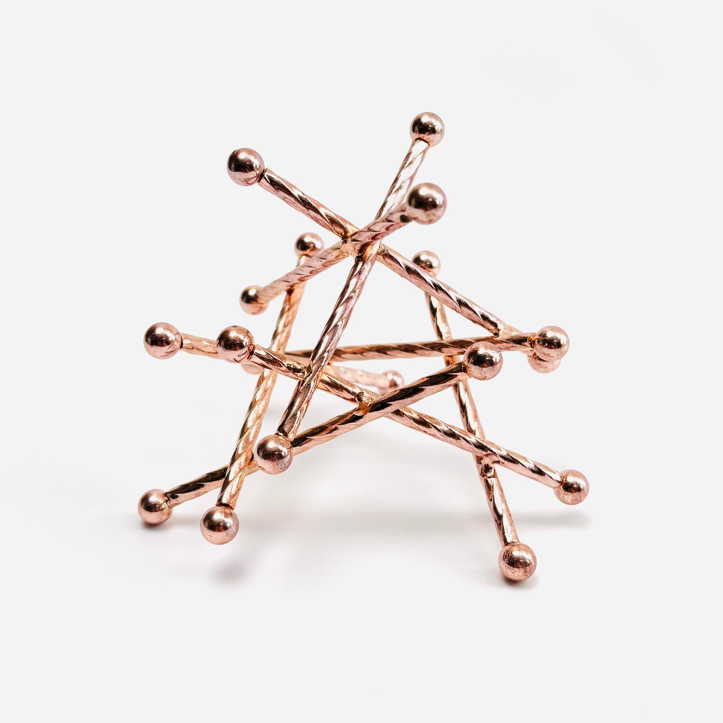 $7.2/1 pieza Base de esfera de cristal cruzada.