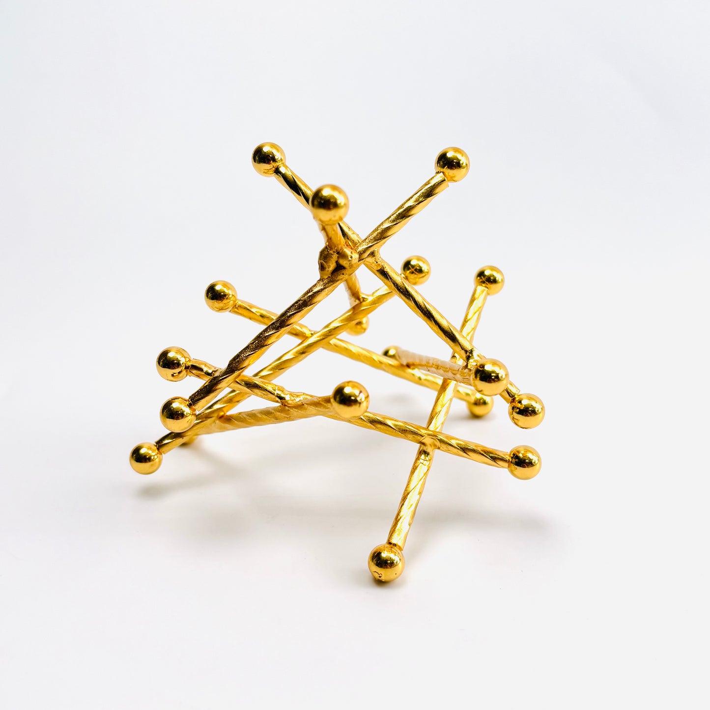 $7.2/1 pieza Base de esfera de cristal cruzada.