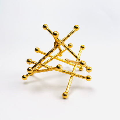 $7.2/1 pieza Base de esfera de cristal cruzada.