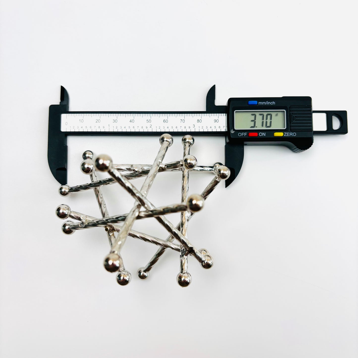 $7.2/1 pieza Base de esfera de cristal cruzada.