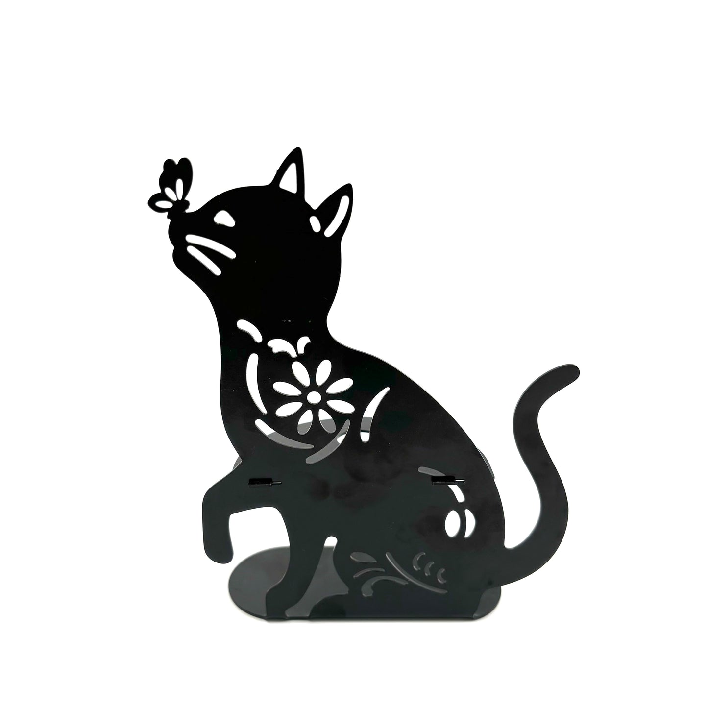 $7.1/1 pieza Base de esfera de cristal Black Kitty.