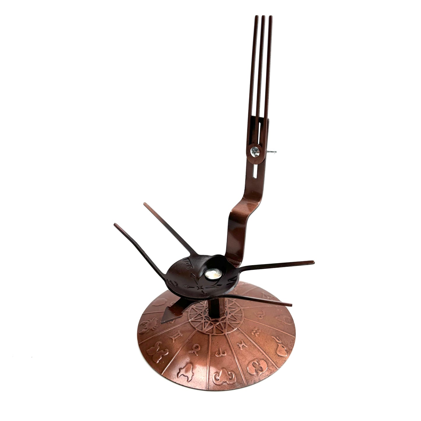 $10,9/1 pieza Base de esfera de cristal con signo del zodíaco en oro rosa.