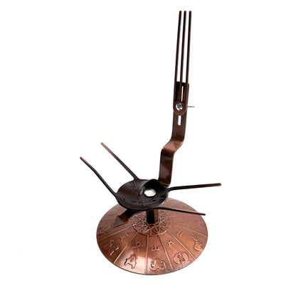 $10,9/1 pieza Base de esfera de cristal con signo del zodíaco en oro rosa.