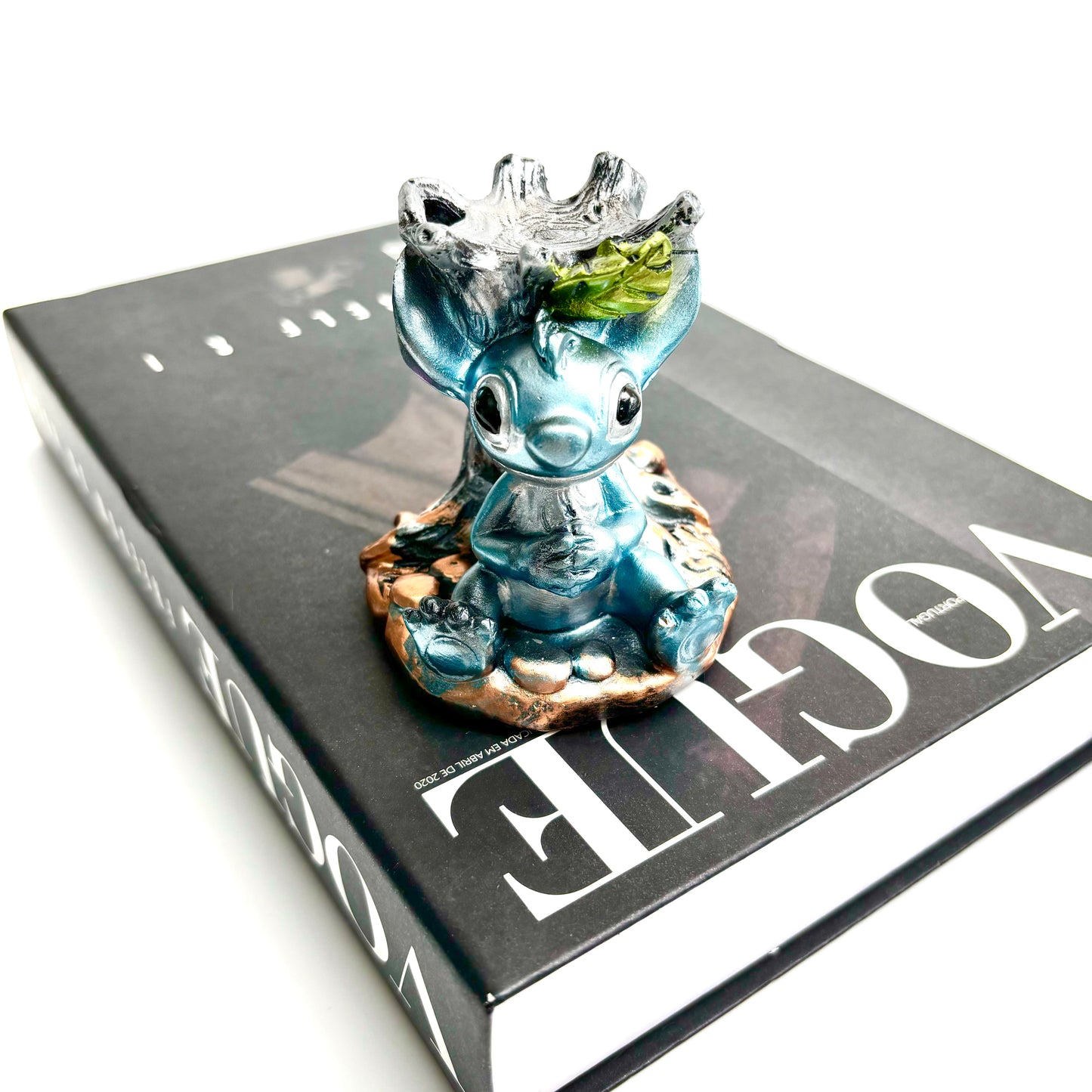 $11.5/1pcs Blue stitch  crystal  sphere base.