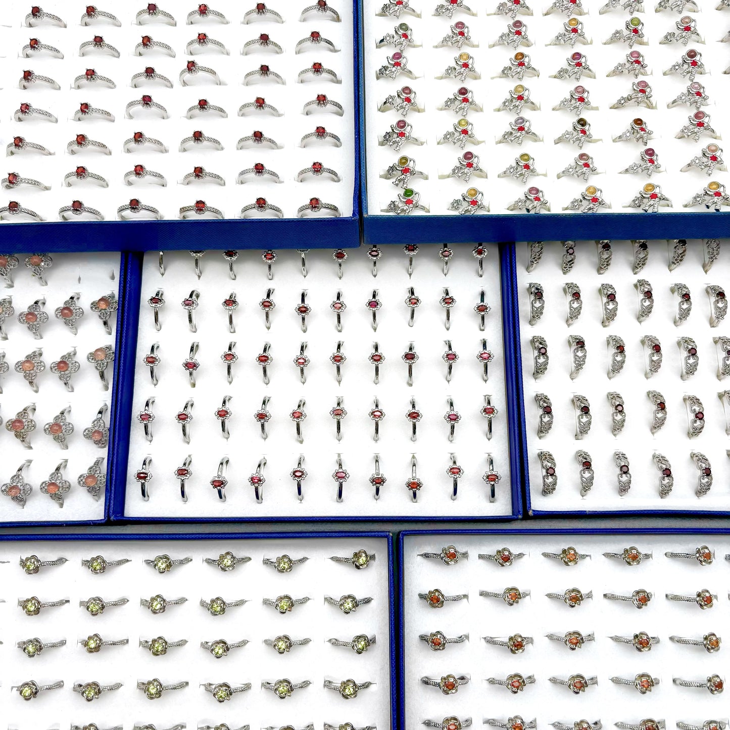 Special Offer：$1/pcs Crystal Ring , Fashionable and minimalist, beautiful.