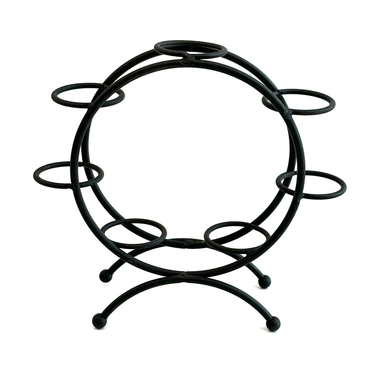 $8.1/1 pieza Base esférica de cristal redonda de siete esferas.