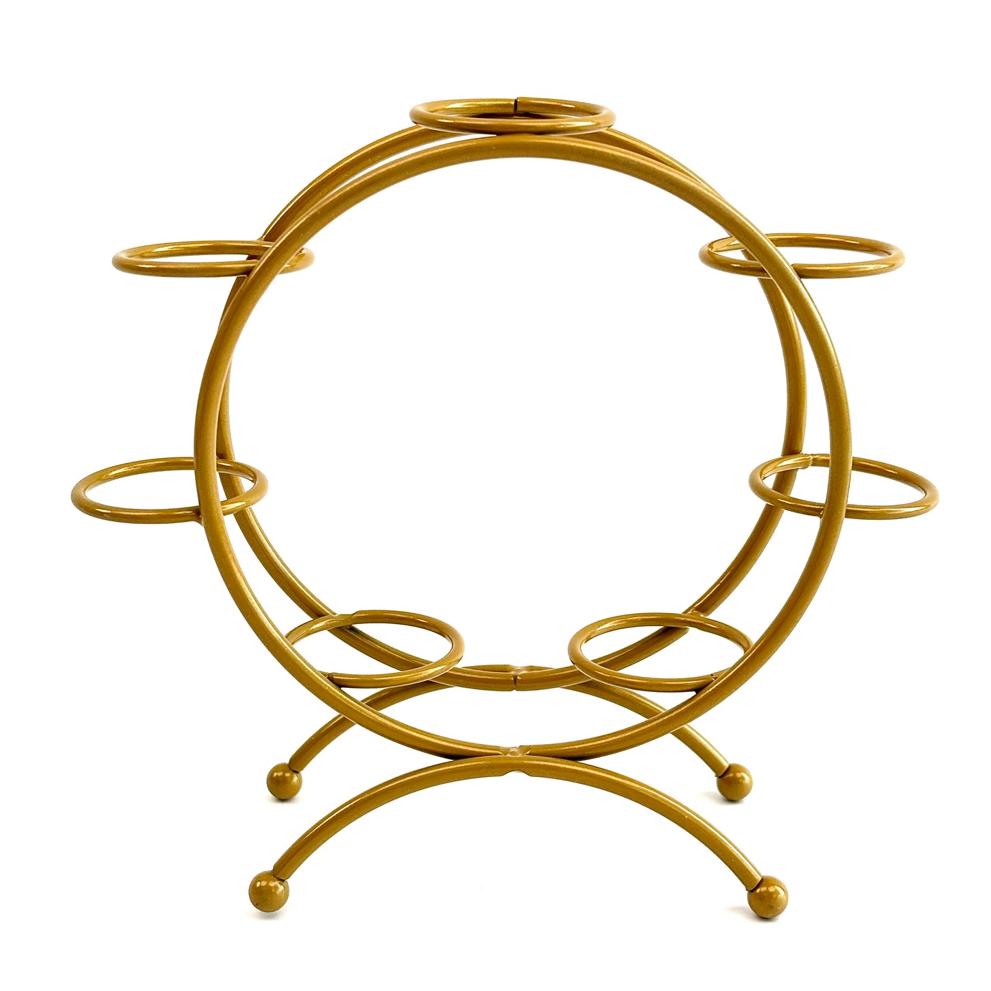 $8.1/1 pieza Base esférica de cristal redonda de siete esferas.