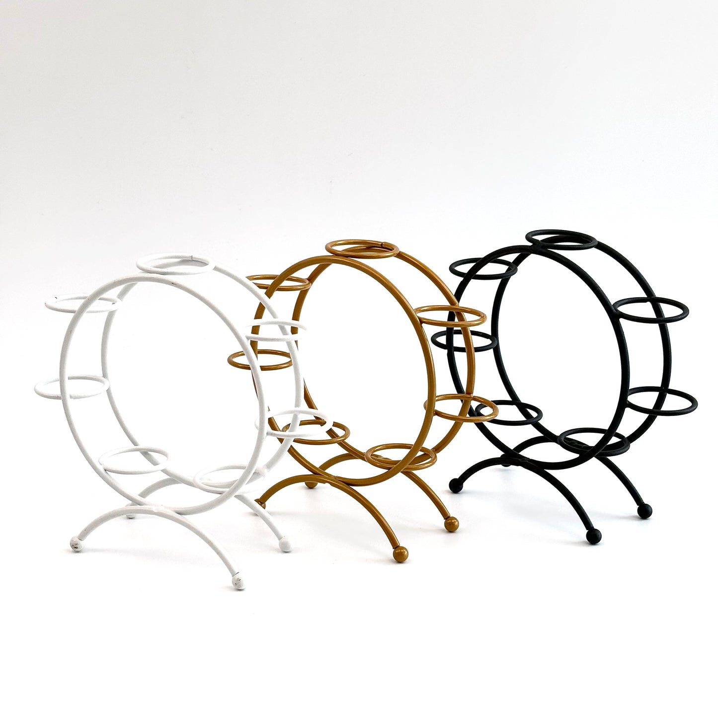 $8.1/1 pieza Base esférica de cristal redonda de siete esferas.