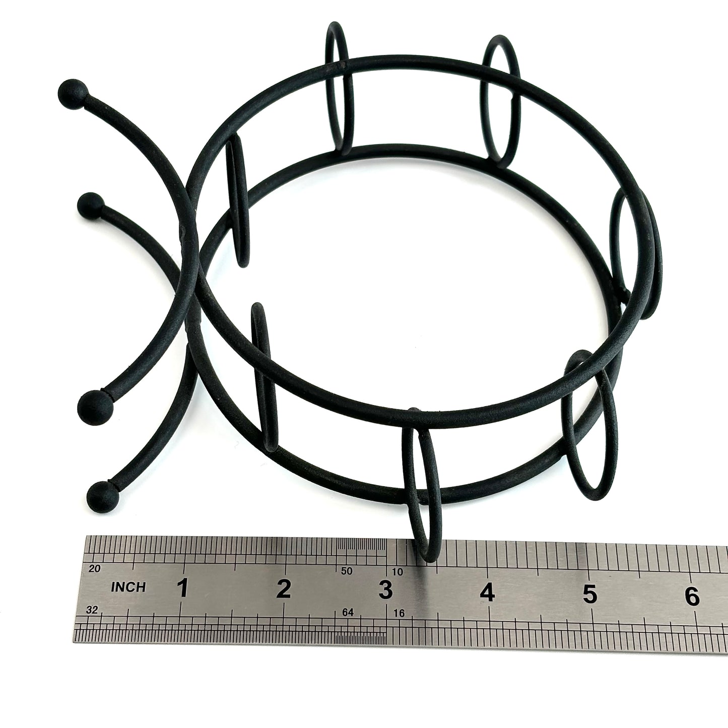 $8.1/1 pieza Base esférica de cristal redonda de siete esferas.