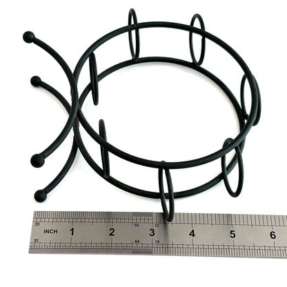 $8.1/1 pieza Base esférica de cristal redonda de siete esferas.