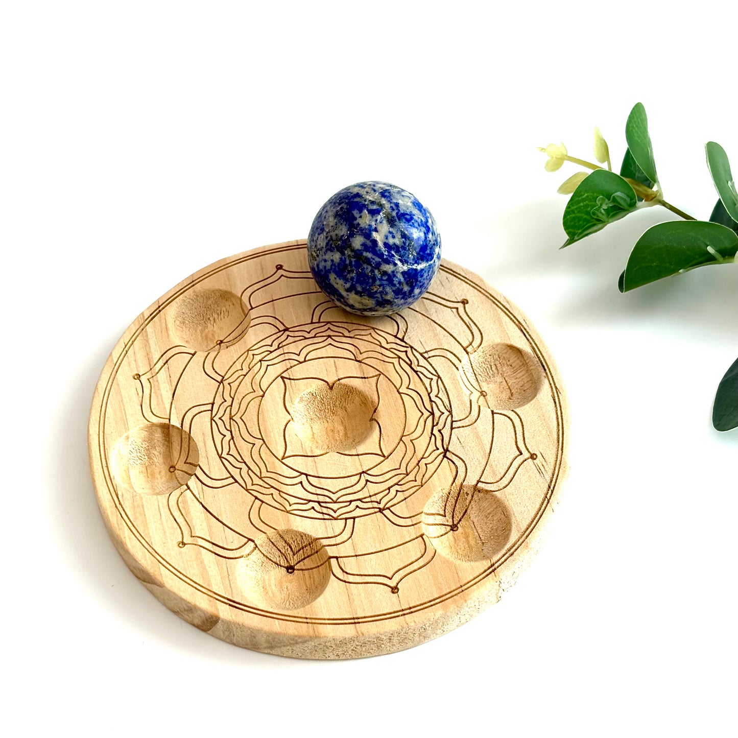 Base de esfera de cristal chakra-esfera.