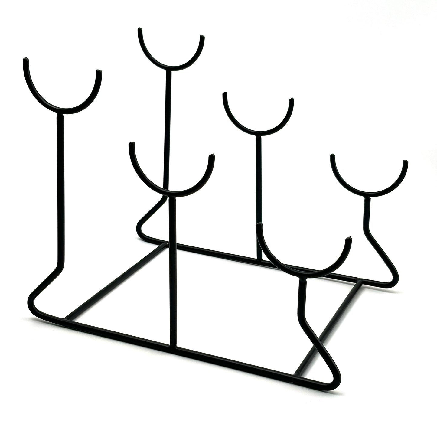 $13,7/1 pieza Base de cristal multitorre/palo negra.