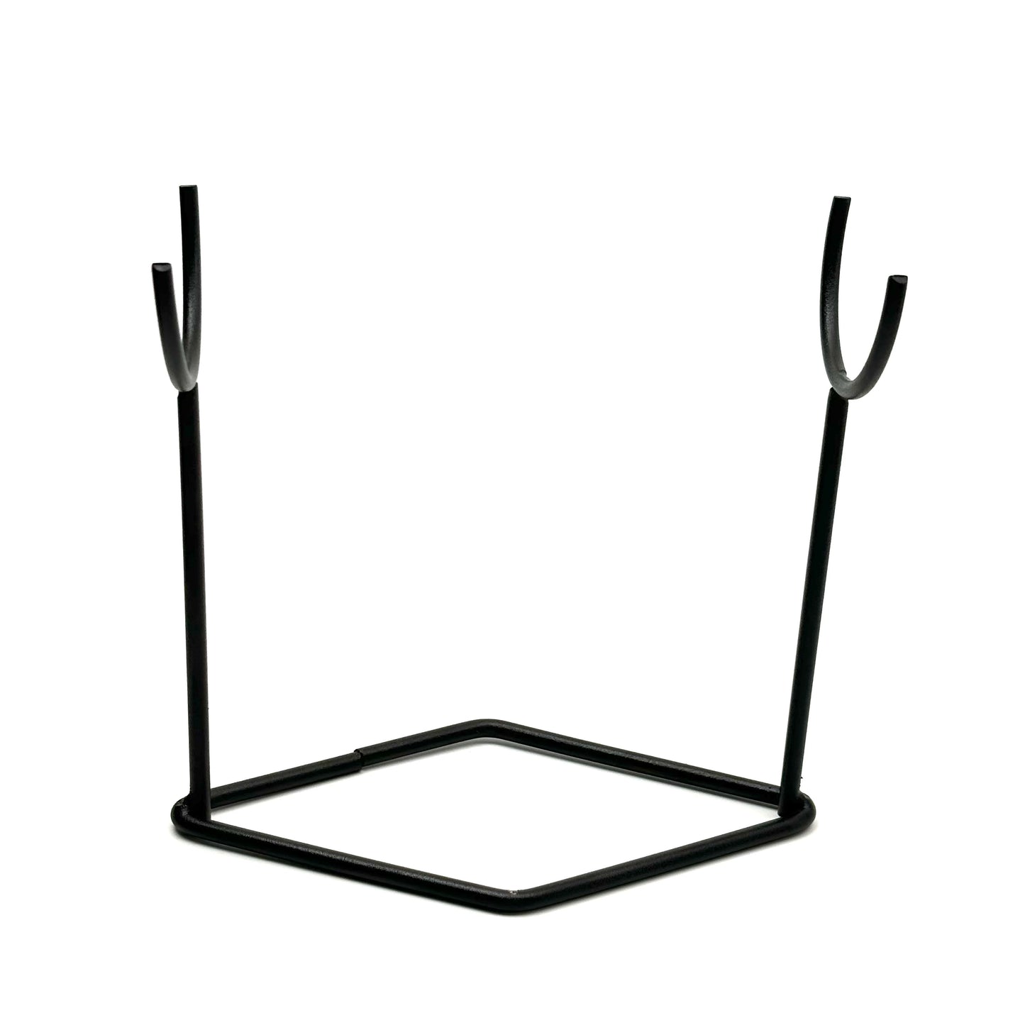 $5.6/1 pieza Base de cristal de torre/palo negra.