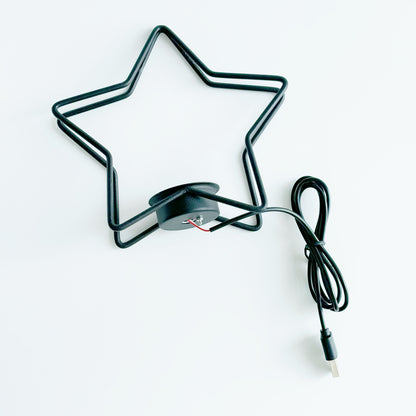 $8.1/1pcs Five star Luminous crystal Sphere base.