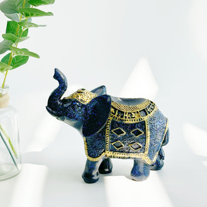 $21.8/1 pce Blue elephant  crystal sphere base