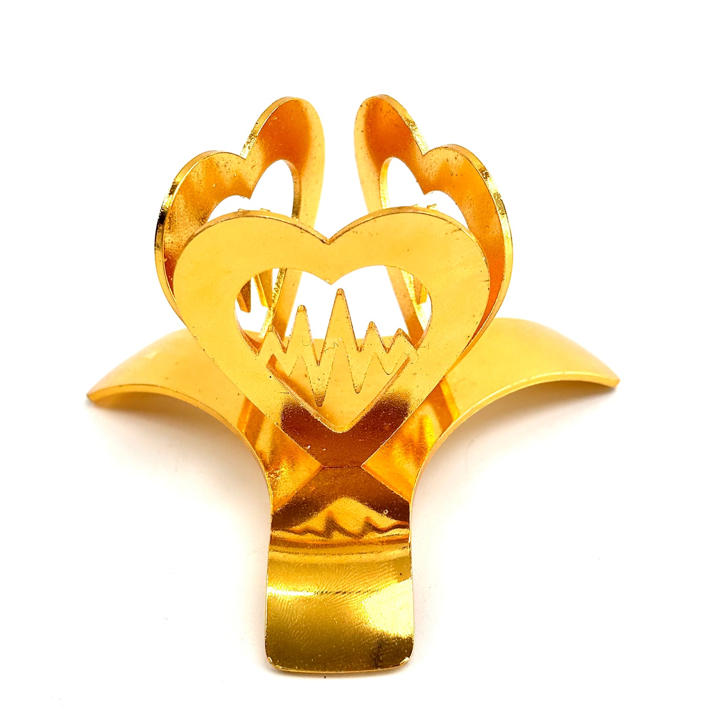 $5.6/1pcs Three hearts base crystal sphere base.