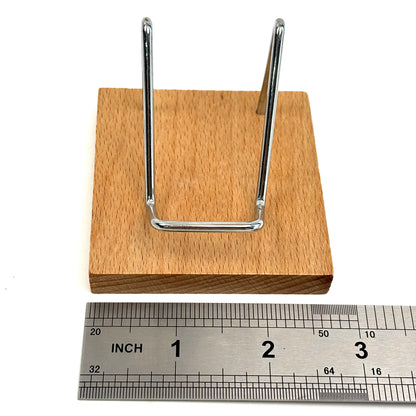 $3.5/1pcs  Wooden mining label base，White Heart/specimen/slab