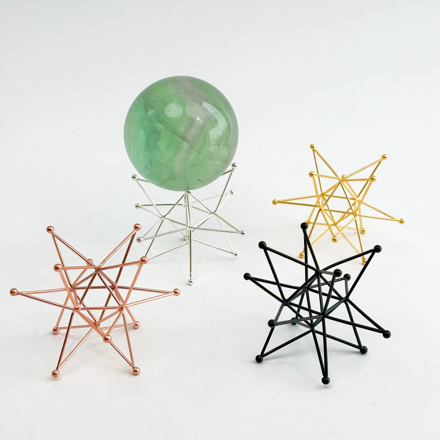 Base de cristal de estrella